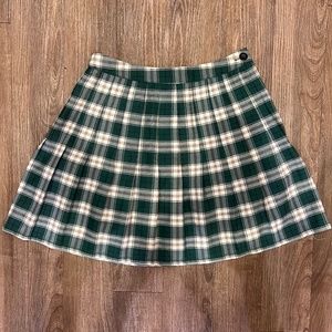 UO Plaid Pleated Skirt